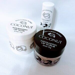 Bath & Body Works - COCONUT LIP CARE SET - NWT